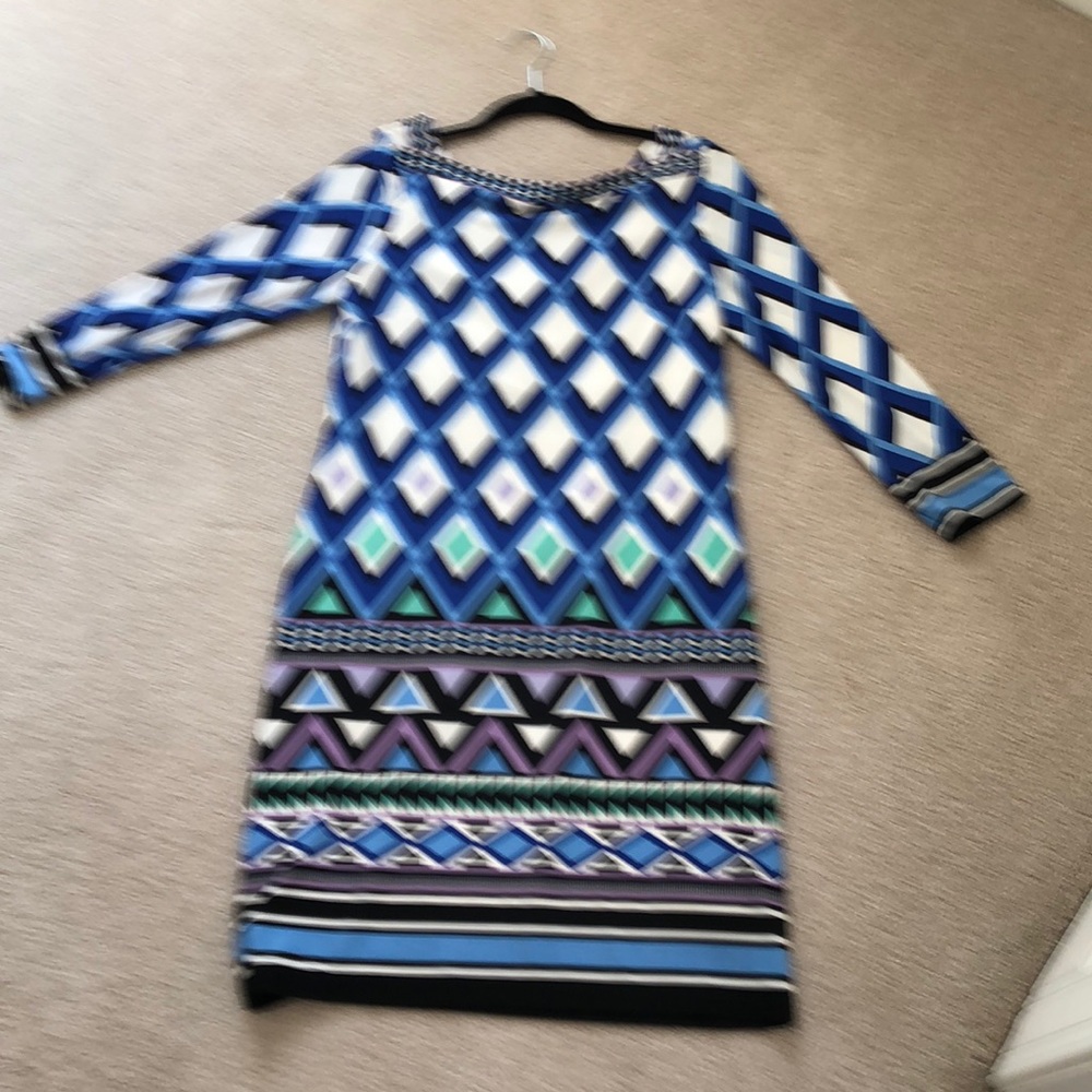 Fully lined shift dress